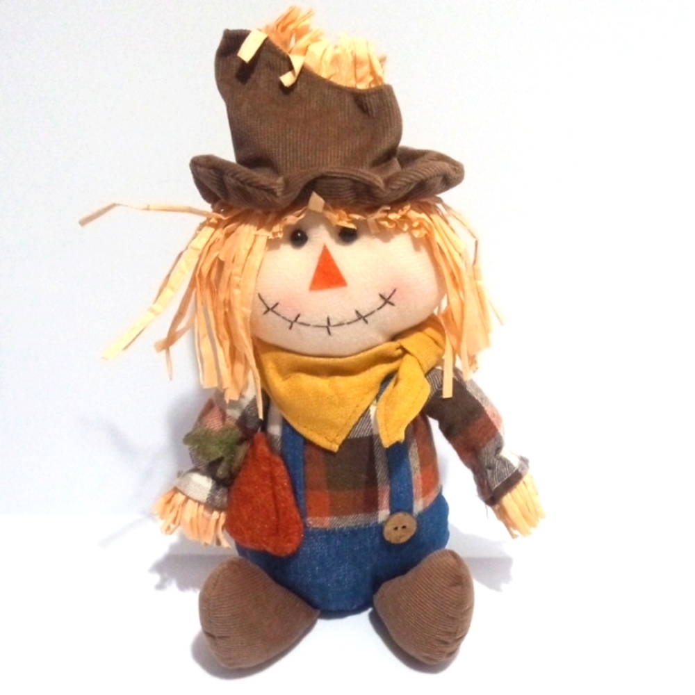 AUTUMN GATHERINGS HALLOWEEN SCARECROW THANKSGIVING DECOR NWT